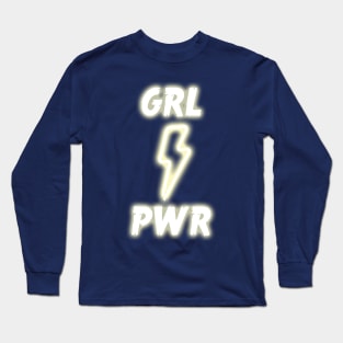 GRL PWR Neon Long Sleeve T-Shirt